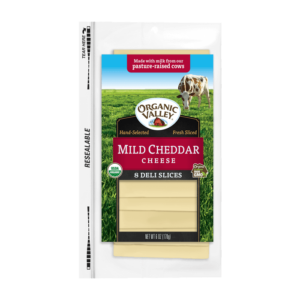 Mild Cheddar Cheese Slices 6oz