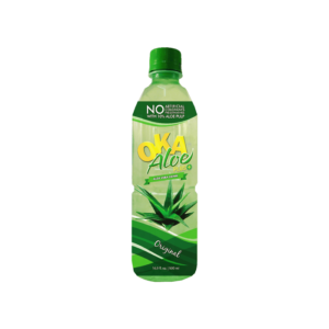 OKA Aloe Plus. Aloe Vera Drink. Original with 10% Aloe Pulp 16.9oz