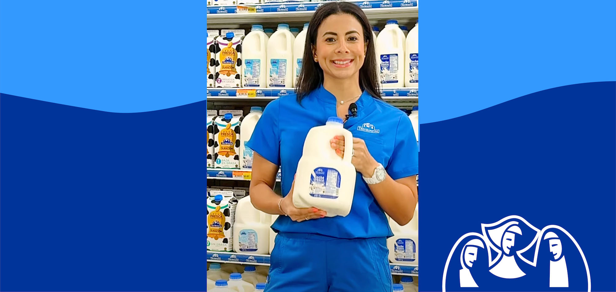 Cápsula De Leche fresca pasteurizada Con Getsení Rodríguez traido a ti por Tres Monjitas