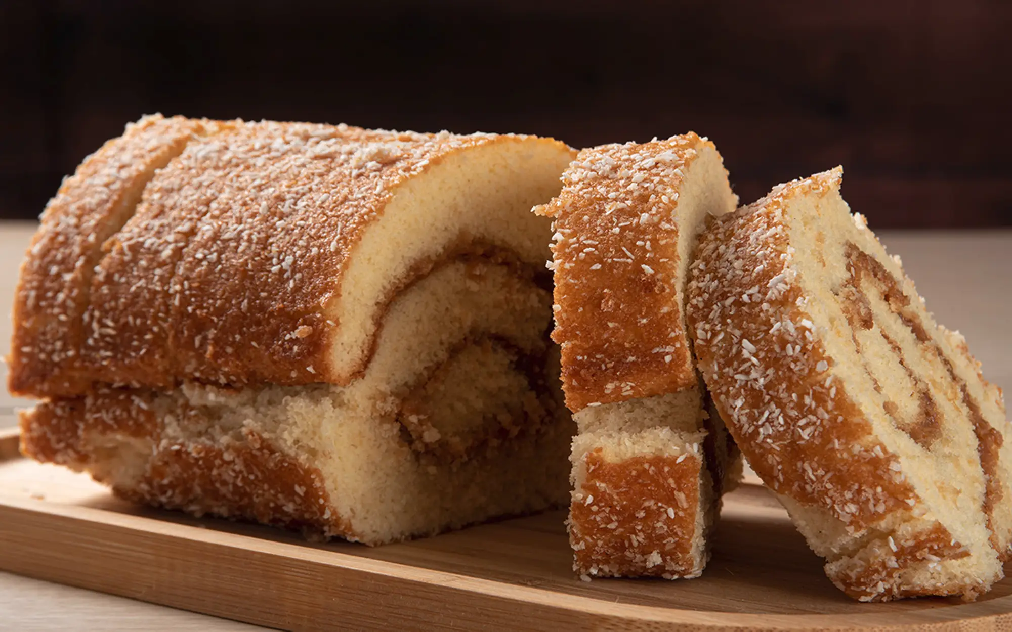 Foto de Brazo Gitano elaborado con leche fresca Tres Monjitas
