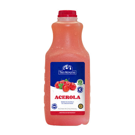 Bebida De Frutas Tres Monjitas Acerola 59oz