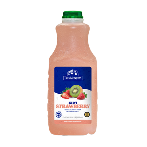 Bebida De Frutas Tres Monjitas Kiwi Strawberry 59oz