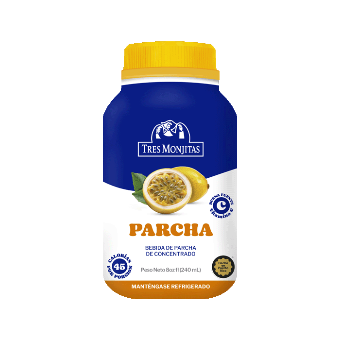 Parcha Tres Monjitas 8 Oz.