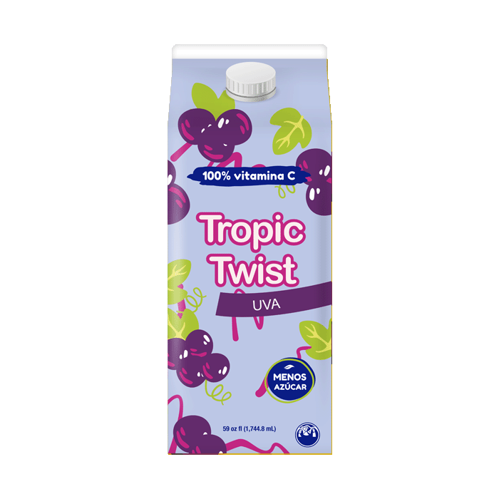 Tropic Twist Uva Tres Monjitas 59 oz