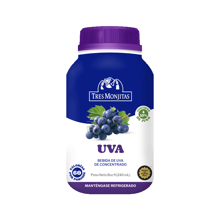 Uva Tres Monjitas 8 Oz.