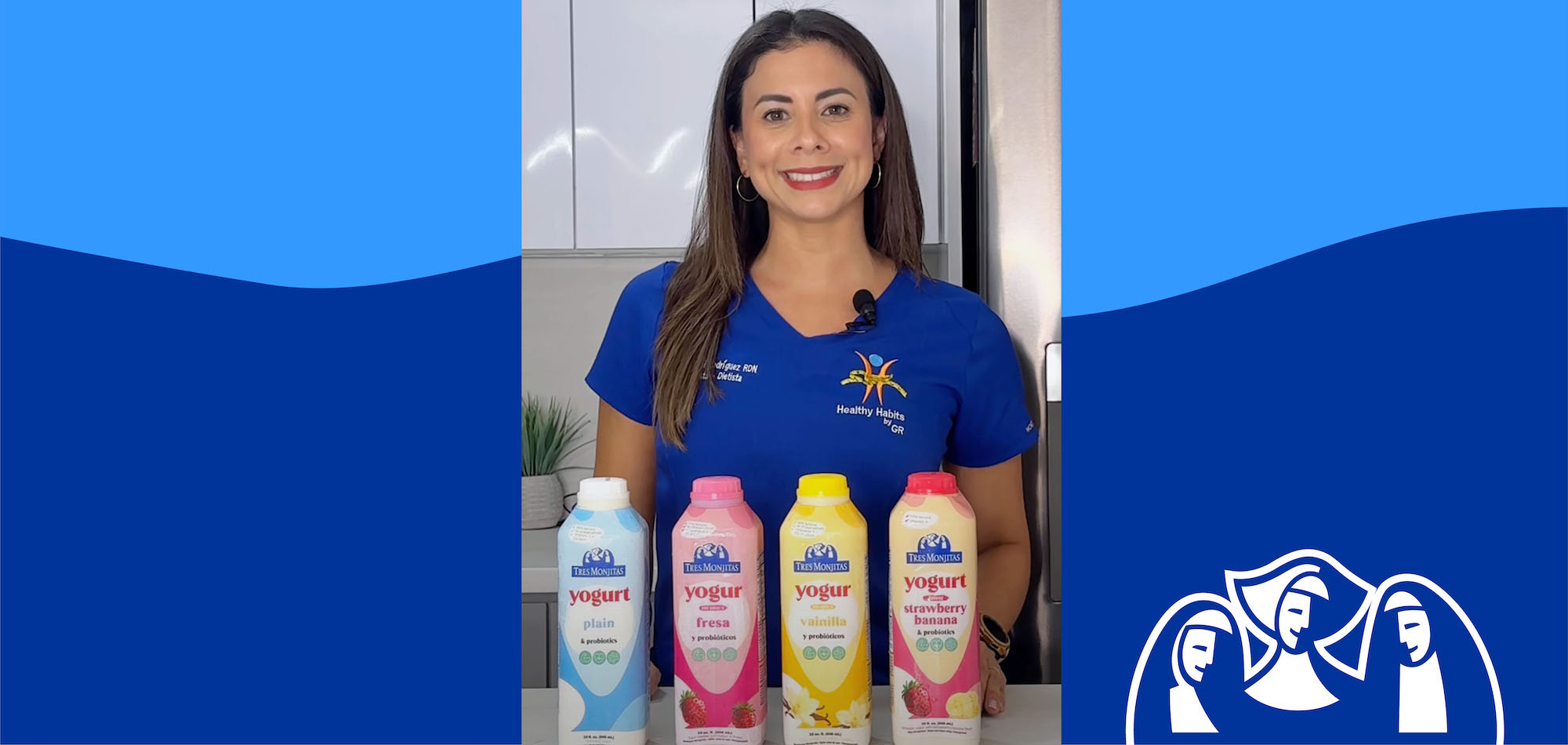 Cápsula De Yogur Bebible Con Getsení Rodríguez traido a ti por Tres Monjitas