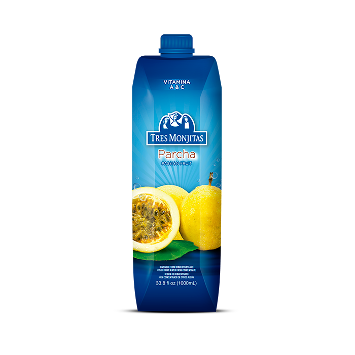 Tres Monjitas Néctar Parcha 33.8 Oz