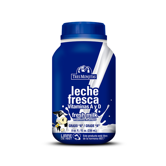 Tres Monjitas Leche Fresca 8oz