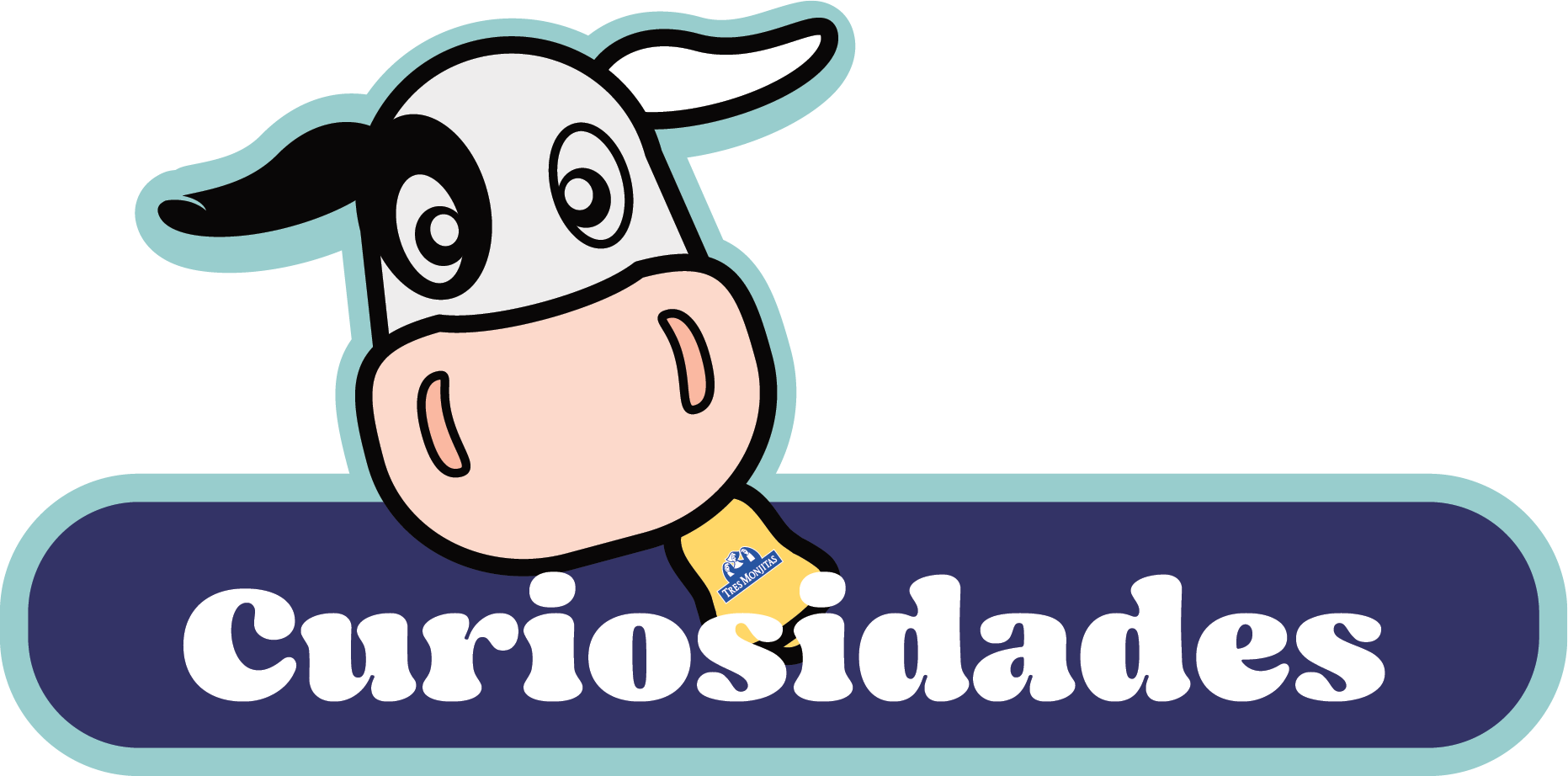 Curiosidades de las vacas por Tres Monjitas. ilustración de la vaca vigorosa