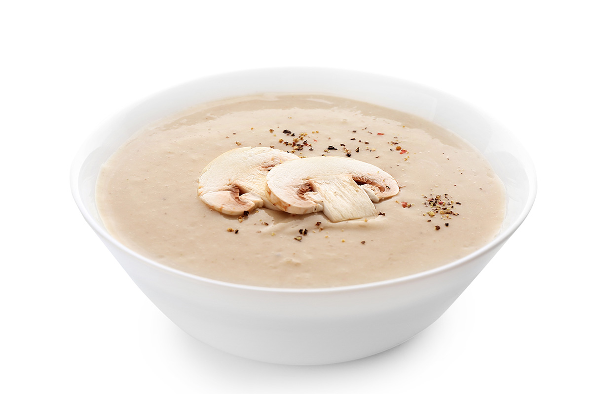 Creamy Mushroom soup with Tres Monjitas Heavy Cream